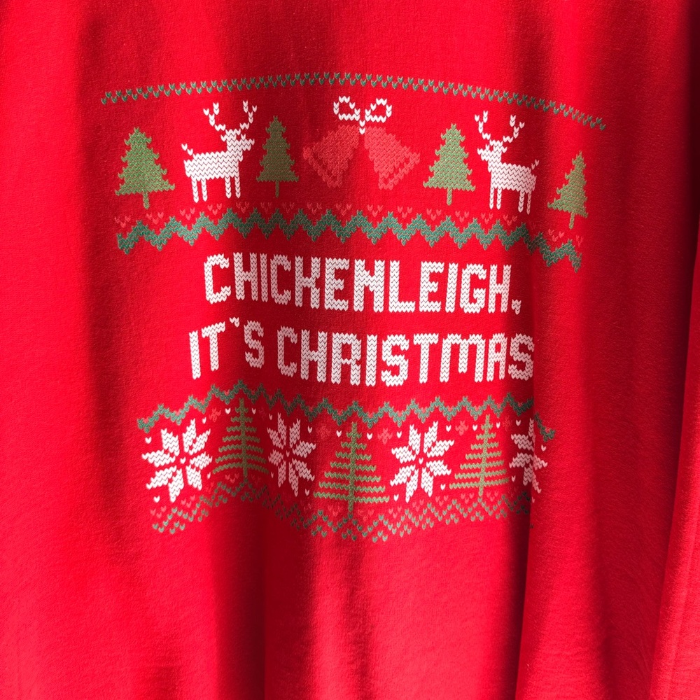 Chickenleigh Christmas Sweater Size XL - Picture 2 of 7